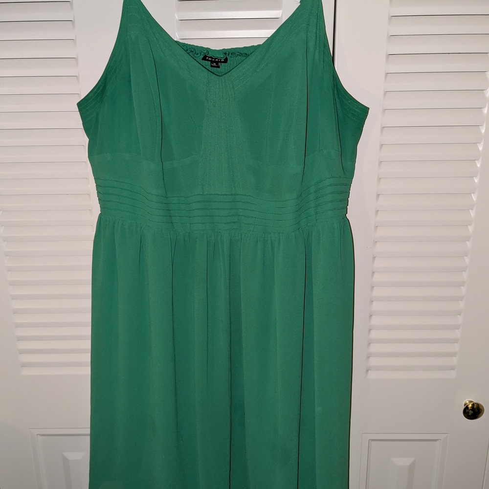 Torrid Green Sleeveless Dress